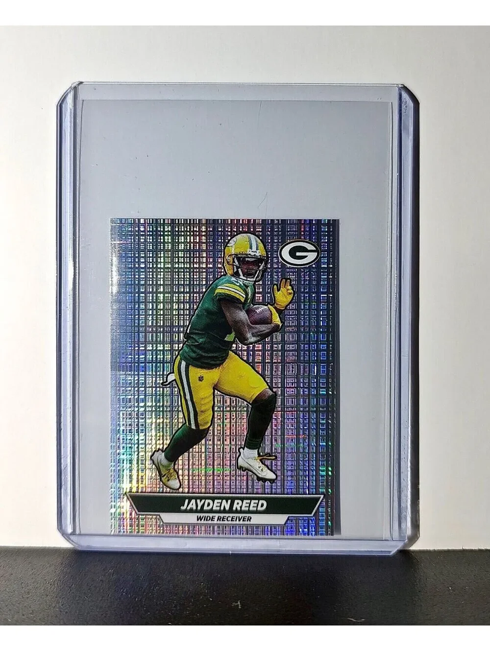 Jayden Reed 2024 Panini NFL Sticker #404 Foil Green Bay Packers